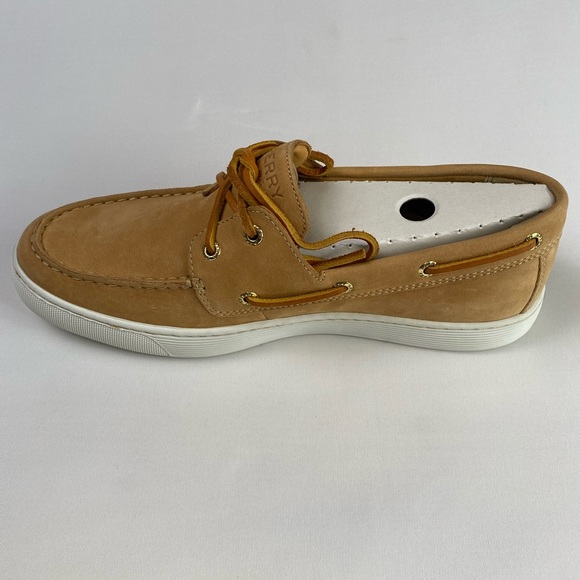 🆕 Sperry Men’s Gold Sport 2-Eye ASV Tan Boat Shoe - Picture 3 of 5
